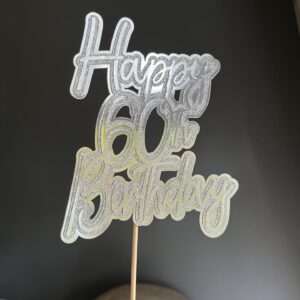 Triple Layer Cake Topper