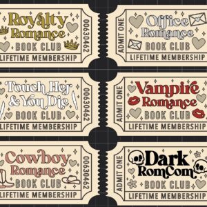 Bookshelf Trope Tickets