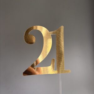 Number Cake Toppers