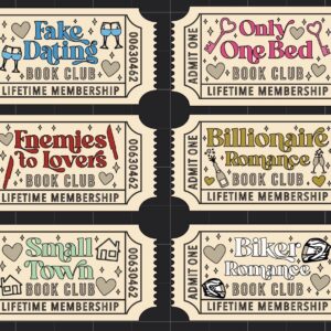 Bookshelf Trope Tickets