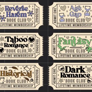 Bookshelf Trope Tickets