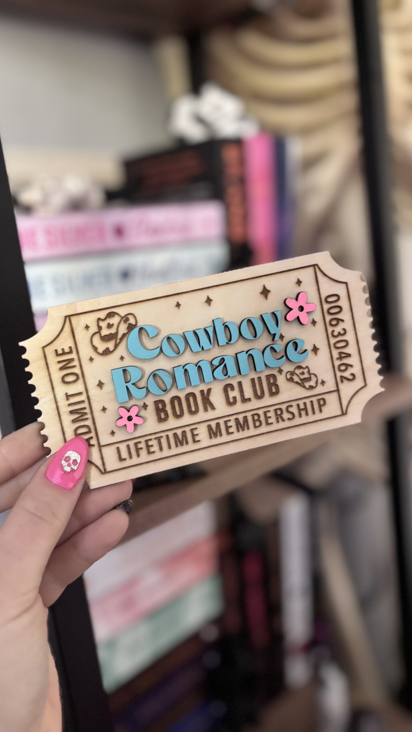 Bookshelf Trope Tickets