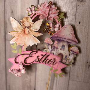 Fairy Shaker Cake Topper