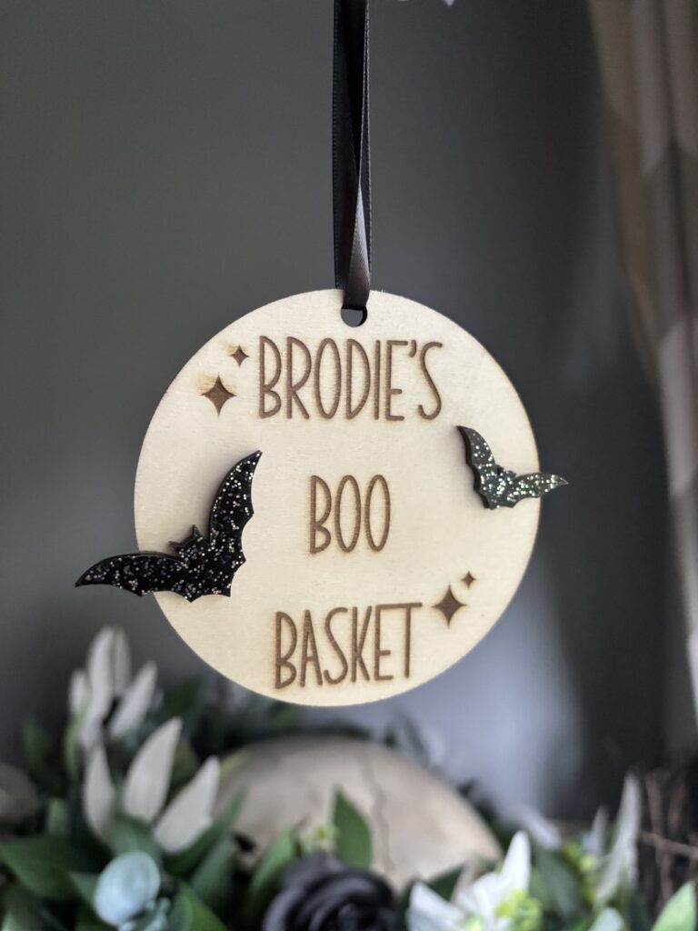 Halloween Basket Tags