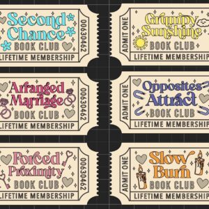 Bookshelf Trope Tickets