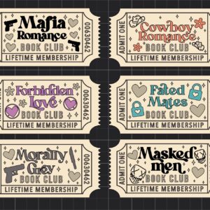 Bookshelf Trope Tickets