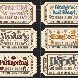 Bookshelf Trope Tickets