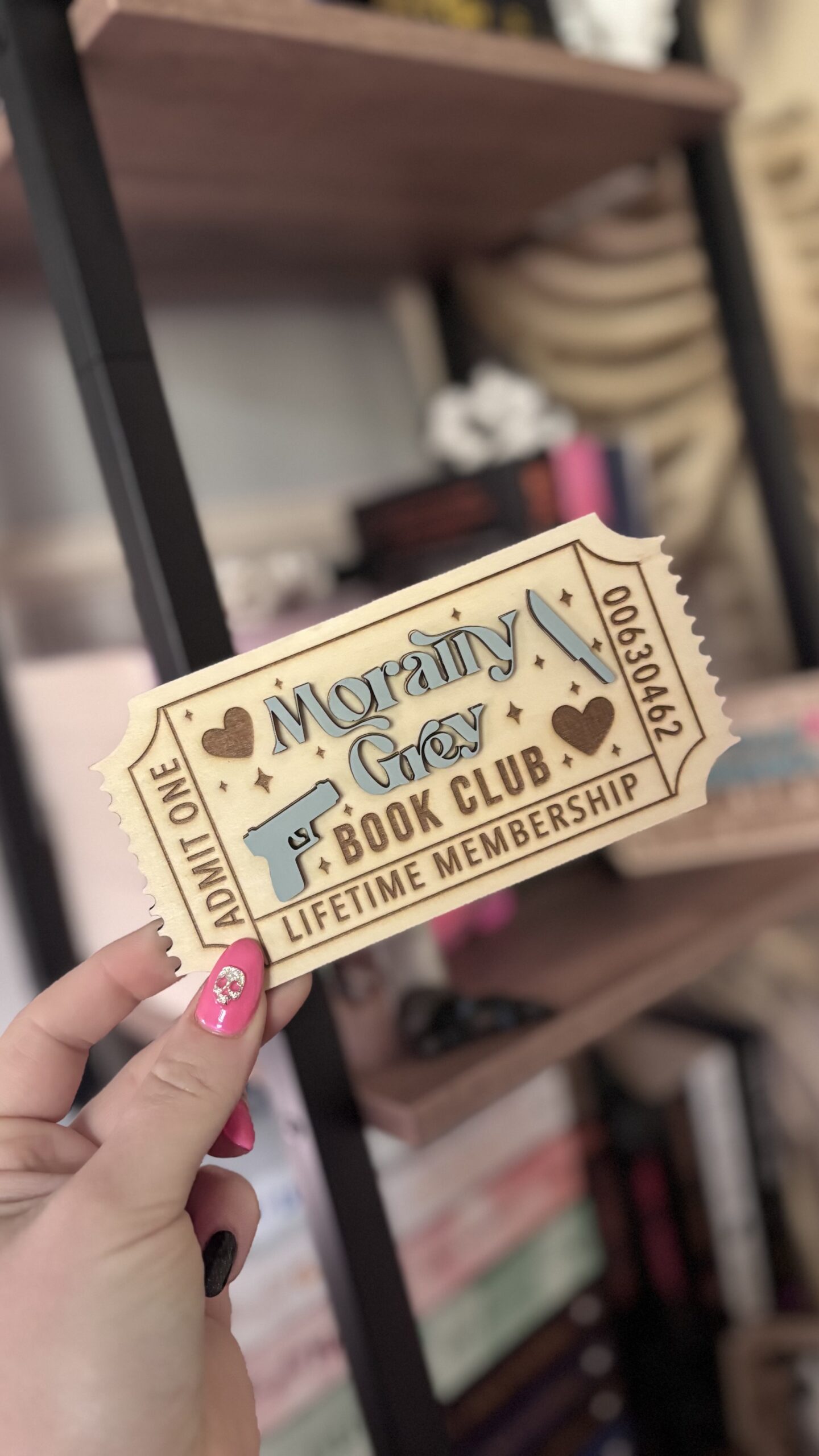Bookshelf Trope Tickets
