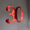 Number Cake Topper