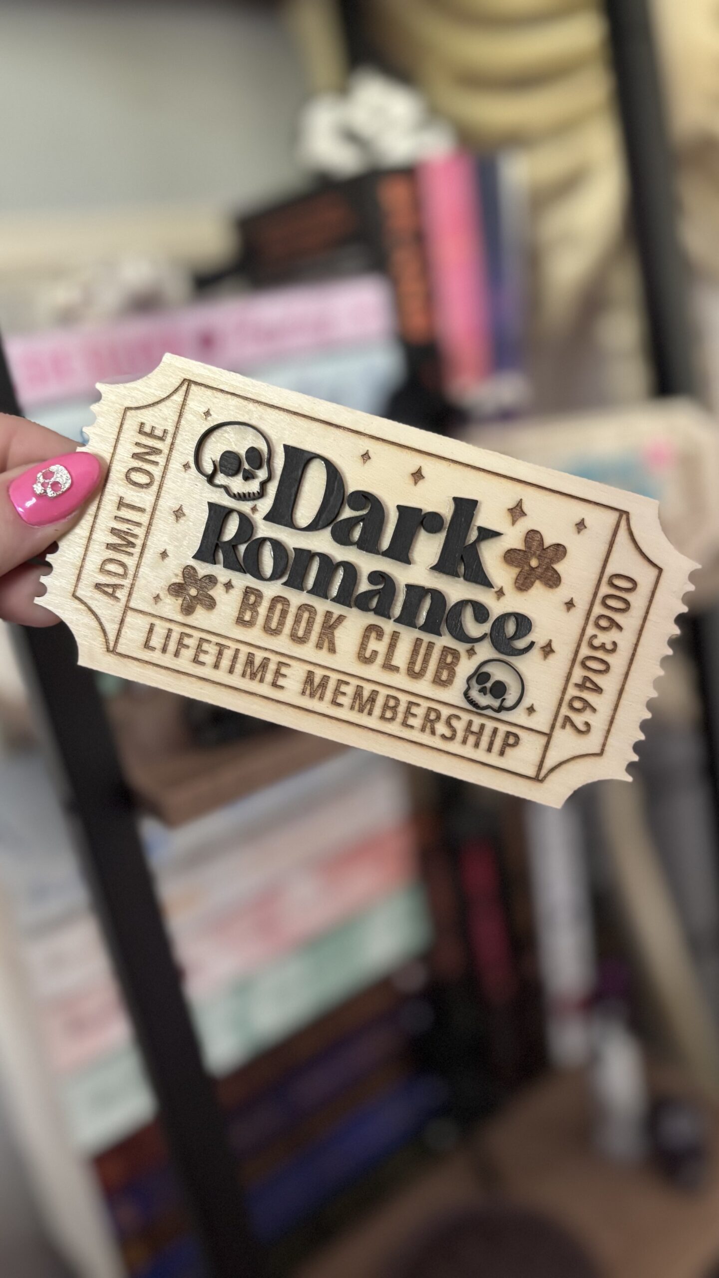 Bookshelf Trope Tickets