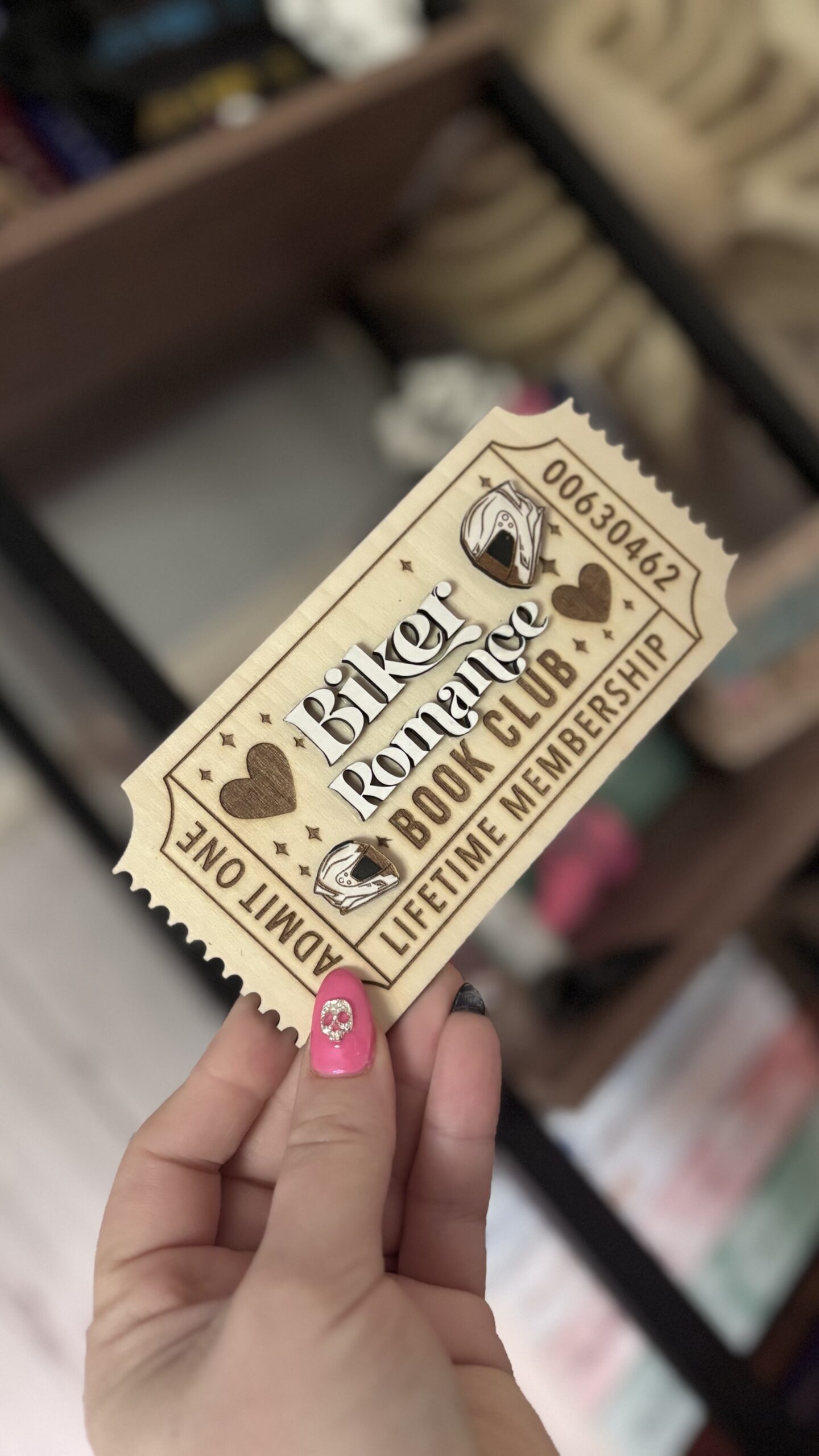 Bookshelf Trope Tickets