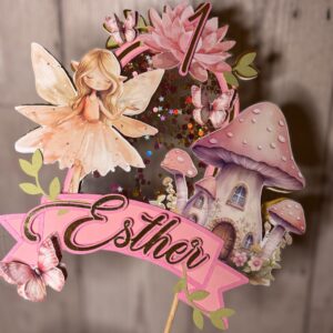 Fairy Shaker Cake Topper