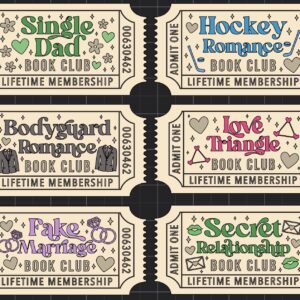 Bookshelf Trope Tickets